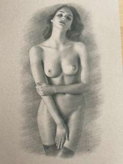 Arthur Smith | Arthur Smith - Original drawing - Désirs de femmes - Julia - Size: 21 x 29 cm. | Catawiki