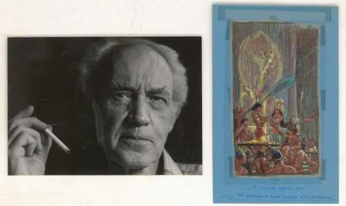 Krenkel - "THE WEDDING OF JOHN CARTER & DEJAH THORIS", Photo and Original art (1966) | Russ Cochran