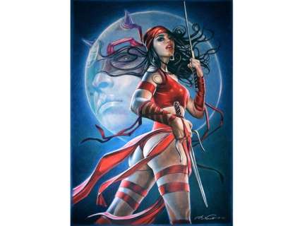 Antonello Venditti | Elektra, Antonello Venditti - Electra’s Moon pastello su carta 50 x 70 cm - Page volante - Exemplaire unique (2022) | Catawiki