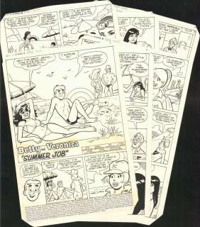 DeCarlo - ARCHIE’S GIRLS BETTY AND VERONICA #332, 6 Pg Story, ARCHIE (1984) | Russ Cochran