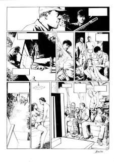 Berlion, Olivier | Berlion, Olivier - Planche originale - Tony Corso T3 - La Fortune de Warren Bullet - (2006) | Catawiki