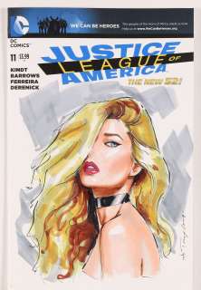 Black Canary Sketch Cover by Jeff Taylor on Justice League of America (2014) #11C | mycomicshop.com