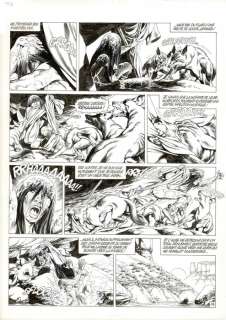 Mitton, Jean-Yves | Mitton, Jean-Yves - Originele pagina - Quetzalcoatl 5 - De hoer en de Conquistador - (2003) | Catawiki