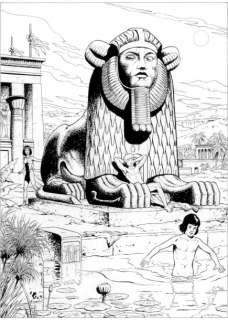 Martin, Jacques | ALIX. SCENES DE LA VIE ANTIQUE. LE SPHINX D’AMENEMHAT III | Coutau Bégarie