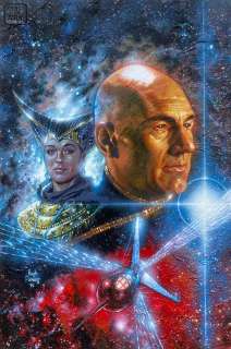 Hugh Fleming - star trek - ill wind 1 cover painting