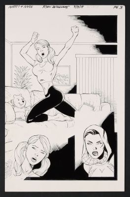 Ron Williams | Original Art from Notti & Nyce Halloween Special 2019 Page 3 Pencils and Inks by Ron Williams | mycomicshop.com