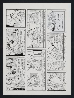 Original Art for the Apartment 3-G Comic Strip (2/12/06 & 1/3/09) by Frank Bolle | mycomicshop.com