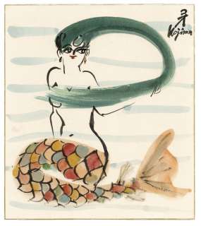 Ko Kojima Hand-Drawn Color Shikishi | Mandarake (Big Web)