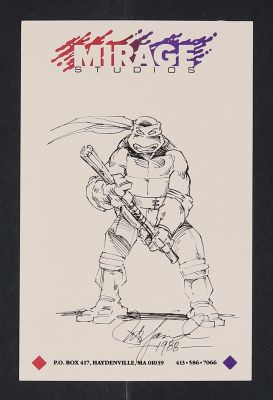 Peter Laird | Donatello Sketch by Peter Laird | mycomicshop.com
