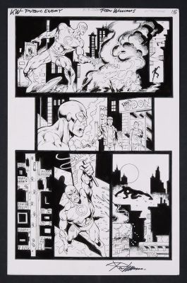 Ron Williams | Original Art from Big Bang Adventures #37 (2026) Page 15 Pencils and Inks by Ron Williams | mycomicshop.com (Buy It Now)