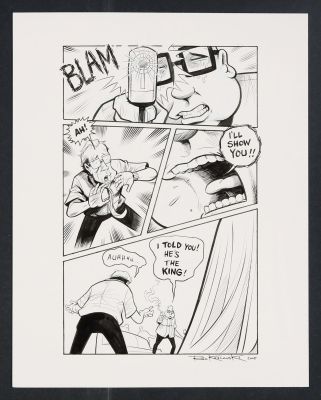 Rich Koslowski | Original Art from The King (2005) Page 117 Pencils and Inks by Rich Koslowski | mycomicshop.com (Buy It Now)