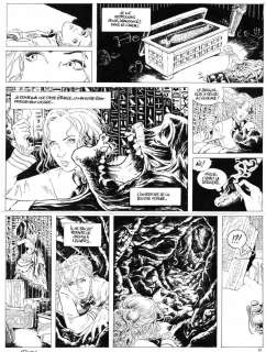 Planche originale 54 de SASMIRA Tome 2 par Claude PELET