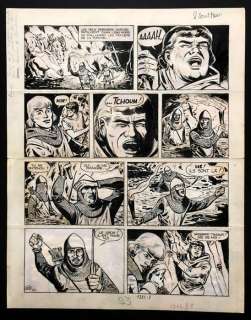 Sirius | Sirius - Planche originale - Les Timour T19 - Le Fils du Croisé - (1965/1966) | Catawiki