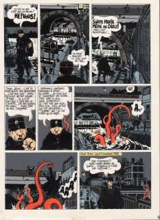 Tardi | Adèle Blanc-Sec, bleu de coloriage accompagné de… | Millon