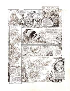 Aouamri. Planche originale Mortepierre | BDEnchères