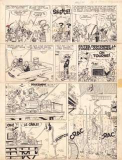 Denis. Planche originale Tif et Tondu | BDEnchères