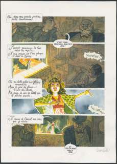 Leonard Chemineau - Planche originale n°4 - Edmond