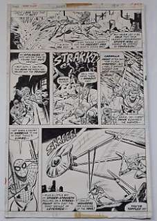 Writer Bill Mantlo / Penciller: Sal Buscema | Marvel Team-Up #45 (Vol 1) - Spider-Man, Killraven and Martian Tripod - Page volante - EO - (1976) | Catawiki