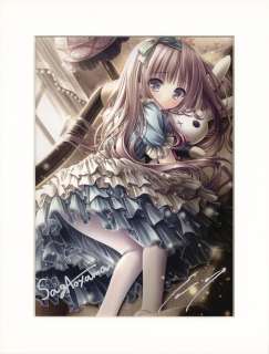 Sagu Aoyama / Tinkuru Hand Signed Color Reproduction Illustration " Ro-Kyu-Bu !" | Mandarake (Big Web)