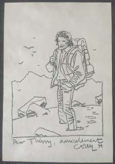Cosey | Cosey - Dessin original dédicacé - Jonathan - (1994) | Catawiki