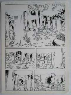 Studio Vandersteen | Studio Vandersteen - Jerom - Originele pagina (p.1) - Het perkament | Catawiki