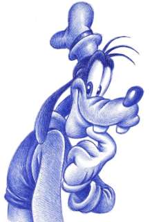 Joan Vizcarra | Shy Goofy - Original Drawing - Joan Vizcarra - Pen Art - Original Artwork | Catawiki