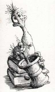 Dulieu, Jean | Dulieu, Jean - Originele tekening - Paulus en Eucalypta de heks - (1963) | Catawiki