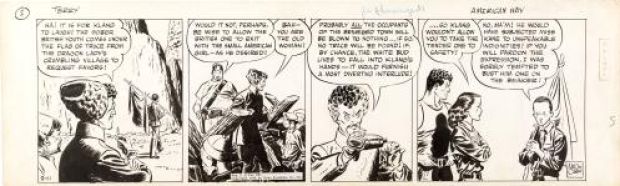 Milton Caniff | Terry and the pirates Strip du 11 Septembre 1939 | Galerie 9ème Art