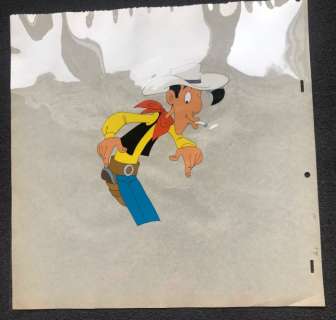 Morris & Studio Belvision | Lucky Luke - 4 Original Production Cels - "Daisy Town" - (1971) | Catawiki