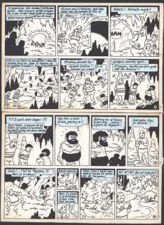 Bob de Moor - Planche Originale (P.15) - | Bob De Moor - Planche originale (p.15) - Les Aventures d’Oncle Zigomar/ De avonturen van Nonkel Zigomar - L’Empire des Taupes /Het Mollenrijk - (1955/2023) | Catawiki