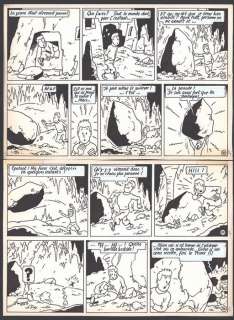 Bob de Moor - Planche Originale (P.29) - | Bob De Moor - Planche originale (p.29) - Les Aventures d’Oncle Zigomar/ De avonturen van Nonkel Zigomar - L’Empire des Taupes /Het Mollenrijk - (1955/2023) | Catawiki
