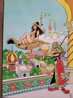 Gürsel, Gürçan | Gürsel, Gürçan - Dessin original couleur - Hommage à Tabary | Catawiki