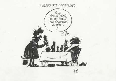 JOTED / Nicolas Sjöstedt, illustration, page 18, Pensées Obscures | Galerie Neuf
