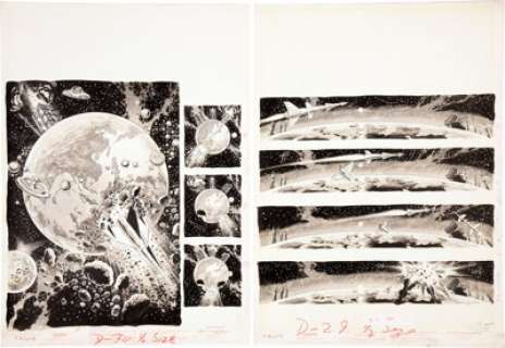 Wally Wood Mad #47 "The Greatest Missile Ever Built" Page Original Art Group (EC, 1959). Wally Wood - | Heritage