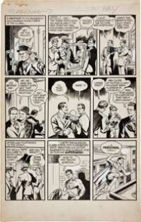 Joe Shuster, Paul Cassidy, and Wayne Boring Unpublished Landmark Superman "K-Metal from Krypton" Story -