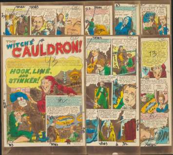 Ingels- Hook Line & Sinker, Vault 26, 7 Pg Silver Print Story (1952) | Russ Cochran