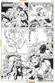 Buscema John - "Thor - They Walk Like Gods!", | Urania Casa d’Aste