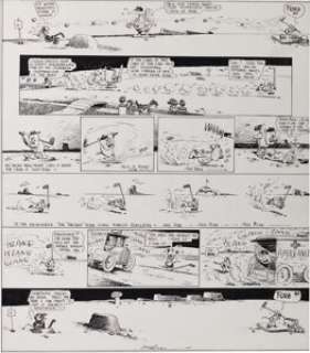 George Herriman Krazy Kat Sunday Comic Strip Original Art (King Features Syndicate, undated). Considered by many - | Heritage