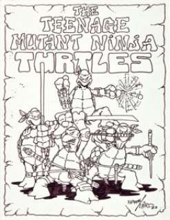 Kevin Eastman and Peter Laird: First-Ever Drawing of the Teenage Mutant Ninja Turtles (1983). The story -