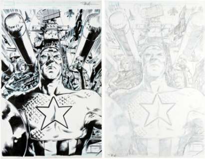 Trevor Hairsine and Nelson DeCastro Ultimate Nightmare #2 Cover Original Art Group (Marvel, 2004). In this -