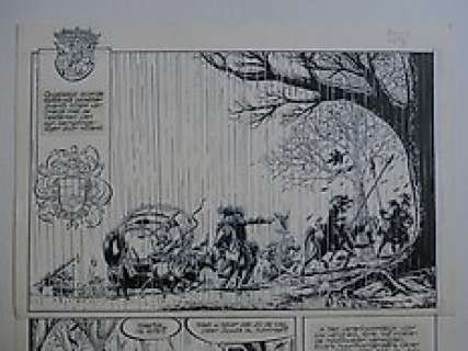 Kolk, Hanco - Hanco Kolk - Originele openingspagina (p.1) - Gilles de Geus 5 - De Batavia - Formaat: 30 x 40 cm. - (1988)