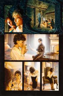 Joe Jusko Tomb Raider: The Greatest Treasure of All #1 Page 25 Original Art Panel (Image, 2005). Lara Croft -