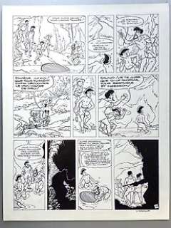 Desorgher, Daniel | Desorgher, Daniel - Planche originale - Jimmy Tousseul T8 - Le Visage de Dieu - (1995) | Catawiki