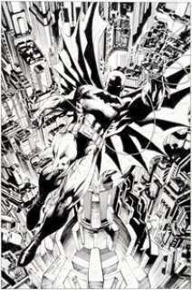 Jim Lee and Scott Williams All Star Batman & Robin, the Boy Wonder #1 Cover-A Original Art (DC, 2005). - | Heritage