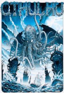 Giorgio Comolo - Cthulhu Illustration Original Art (2011). Ia! Ia! Cthulhu Fthagn! The Great Old One, Lord -