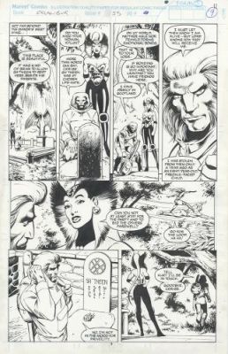 Alan Davis | Excalibur, issue #55, page 9 (1992) | Galerie 9ème Art