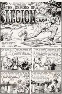 Justin Green Show + Tell Comics Complete 7-Page Story Original Art (Print Mint, 1973). Justin Green tackles -