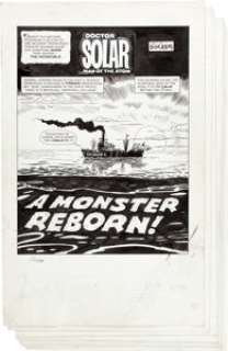 Dick Ayers Doctor Solar, Man of the Atom Complete 32-Page Story "A Monster Reborn!" (Western - | Heritage
