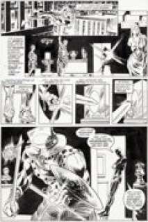 David Mazzucchelli and Dennis Janke Daredevil #226 Page 22 Original Art (Marvel, 1986). Daredevil catches -