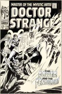 Gene Colan Doctor Strange #174 Cover Original Art (Marvel, 1968).... | Heritage
